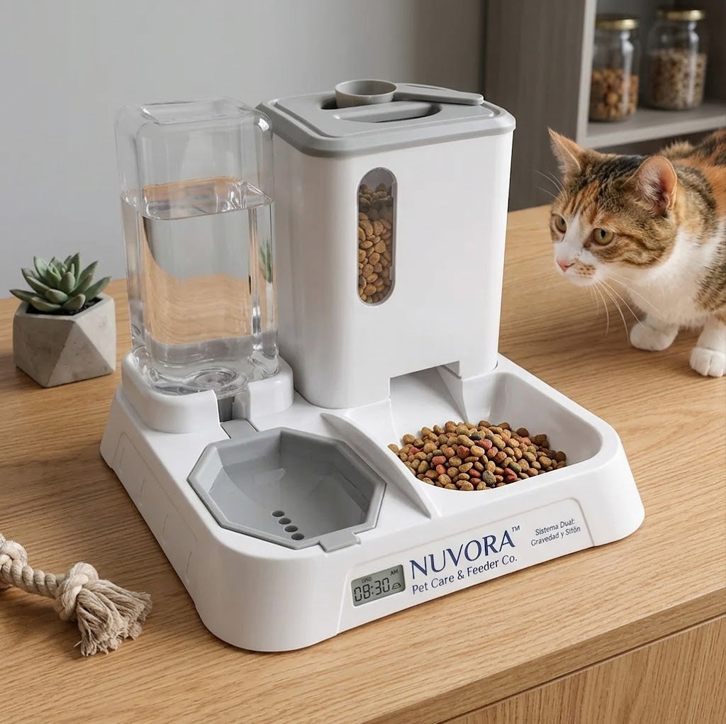 Dispensador de alimentos para mascotas